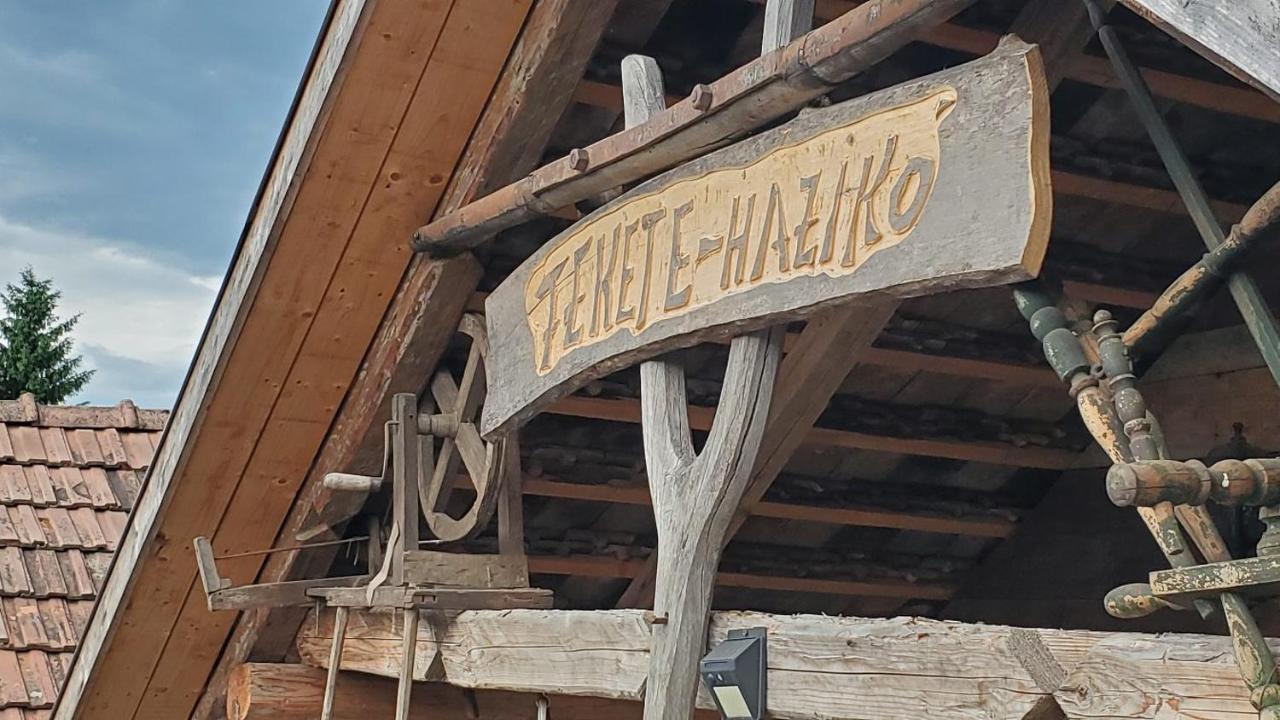 Casa Rustic Feher & Fekete Vendeghazak Sovata Εξωτερικό φωτογραφία